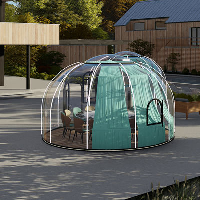 গুণমান  Stars View Bubble Tent Hotel Detachable Outdoor Transparent Dome Tent কারখানা